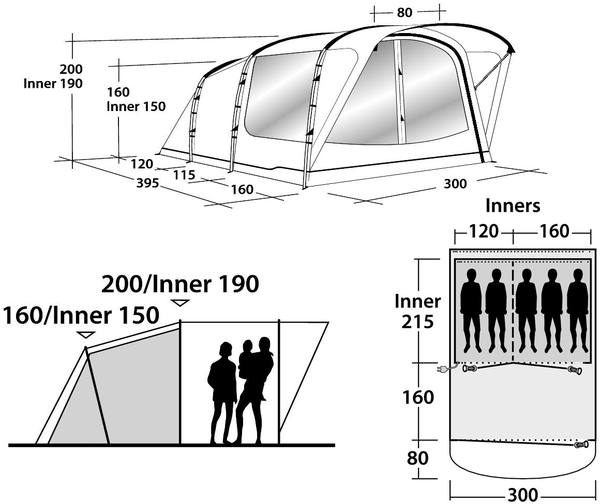 Палатка Outwell Franklin 5