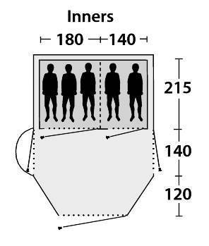 Палатка Outwell Nevada M