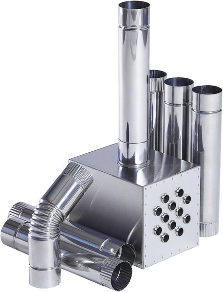 Теплообменник для зимней палатки Инвент Вектор-В с вентилятором