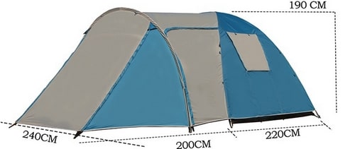 Палатка Coolwalk TASMAN 4V DOME PLUS 5224