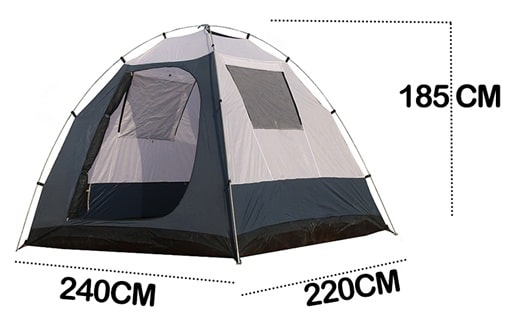 Палатка Coolwalk TASMAN 4V DOME PLUS 5224