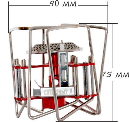 Портативная газовая плита Следопыт Ручной паук