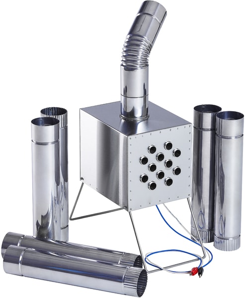 Теплообменник для зимней палатки Инвент Вектор-В с вентилятором