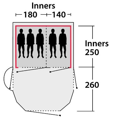 Кемпинговая палатка Nevada MP Outwell