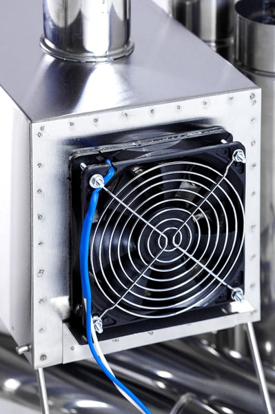 Теплообменник для зимней палатки Инвент Вектор-В с вентилятором