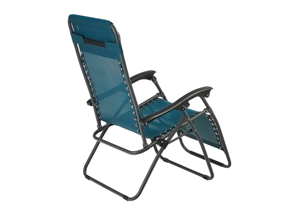Шезлонг GoGarden Fiesta петроль