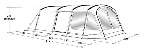 Палатка Outwell Montana 6P