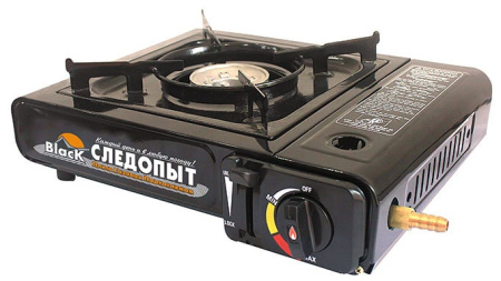 Плита настольная газовая Следопыт Black PF-GST-N10