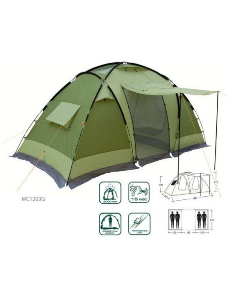 Кемпинговая палатка Brenta 400 Moon Camp