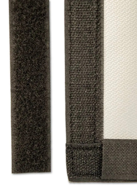 Разделка трубы для палатки из термоткани 25х25 см