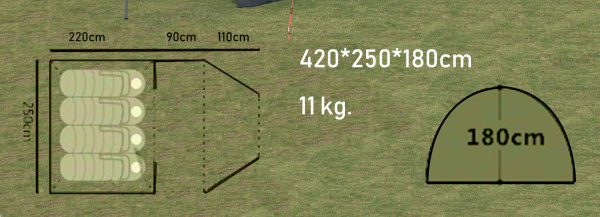 Палатка MimirOutDoor MIMIR-1620