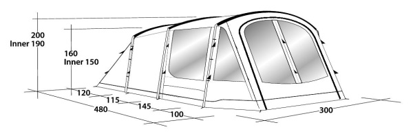 Палатка Outwell Dayton 5