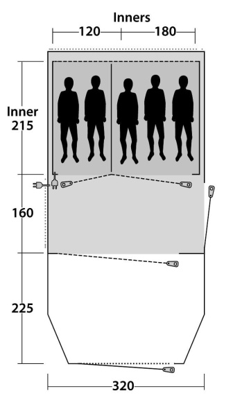 Палатка Outwell Collingwood 5