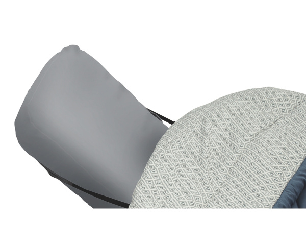 Caress Single Outwell - 3 в 1 система: спальный мешок, чехол и надувной матрас.