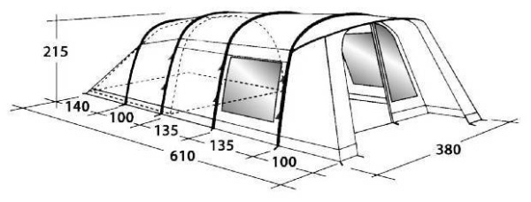 Палатка Outwell Whitecove 6