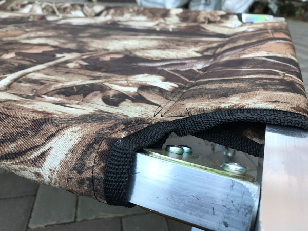 Кровать-раскладушка походная Медведь 200 см утепленная (3-х слойная)