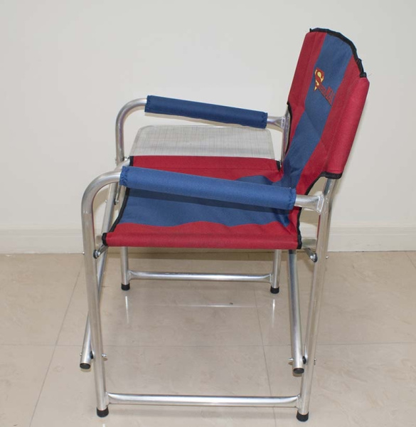 Кресло складное SuperMax со столиком, алюминий