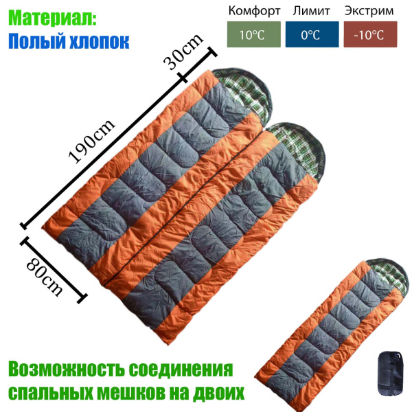 Спальный мешок Mimir Camping КС-012