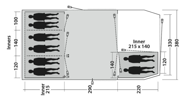 Палатка Outwell Winwood 8