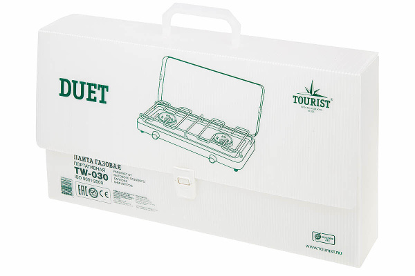 Двухконфорочная газовая плита Tourist Duet TW-030