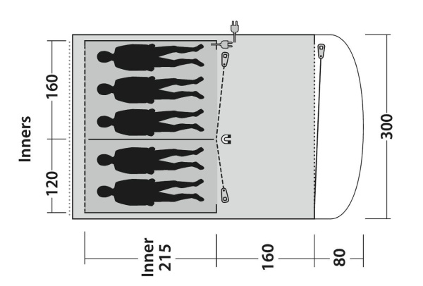 Палатка Outwell Oakwood 5
