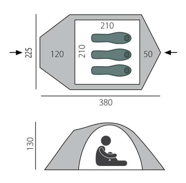 Палатка Crusoe Camp Bliss