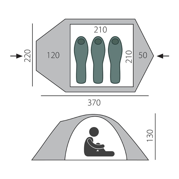 Палатка BTrace Challenge 3