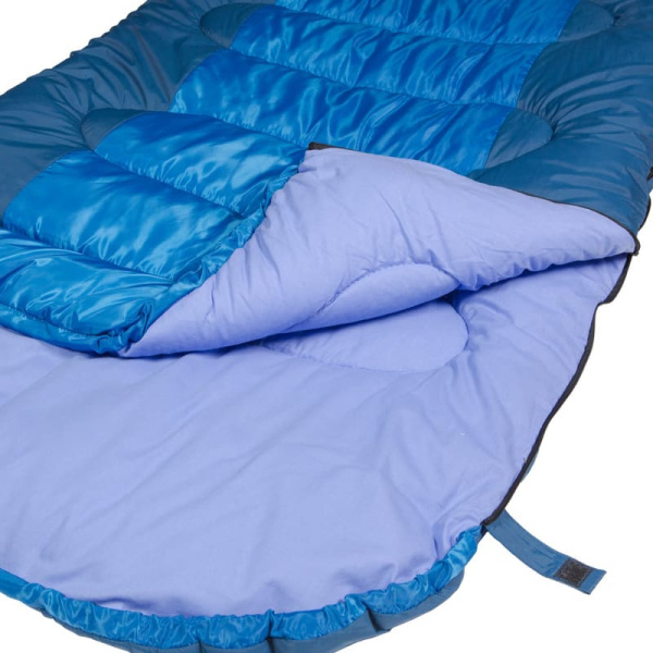 Спальный мешок Prival Camp bag плюс синий/василек