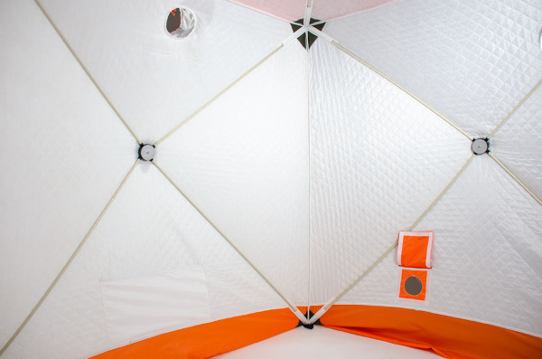 Палатка для зимней рыбалки Кедр КУБ-2 трёхслойная