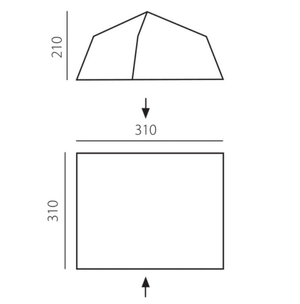 Палатка-шатер BTrace Comfort